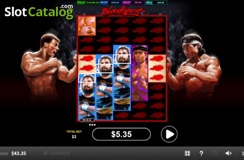 Οθόνη4. Bloodsport Κουλοχέρης 