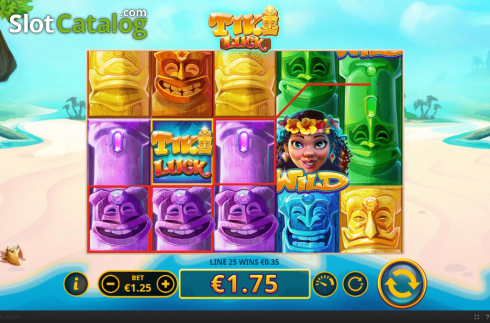 Οθόνη3. Tiki Luck Κουλοχέρης