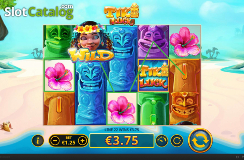 Οθόνη4. Tiki Luck Κουλοχέρης