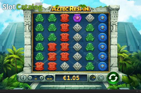 Οθόνη3. Aztec Respin Κουλοχέρης 