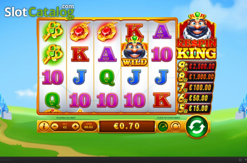 Οθόνη4. Respin King Κουλοχέρης