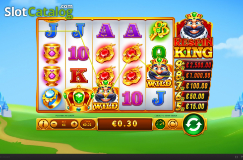 Οθόνη6. Respin King Κουλοχέρης