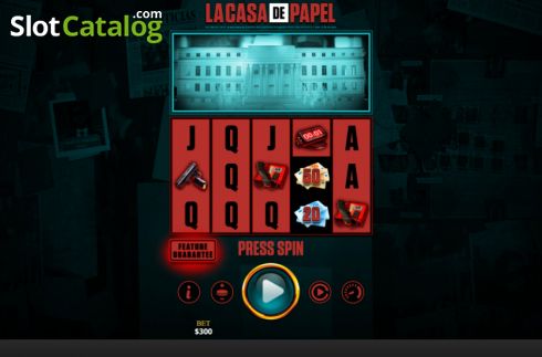 Οθόνη2. La Casa De Papel Deluxe Κουλοχέρης 
