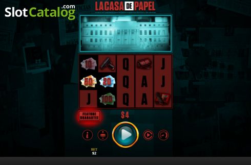 Οθόνη4. La Casa De Papel Deluxe Κουλοχέρης 