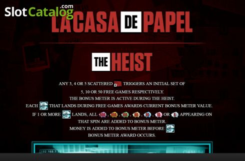 Οθόνη5. La Casa De Papel Deluxe Κουλοχέρης 