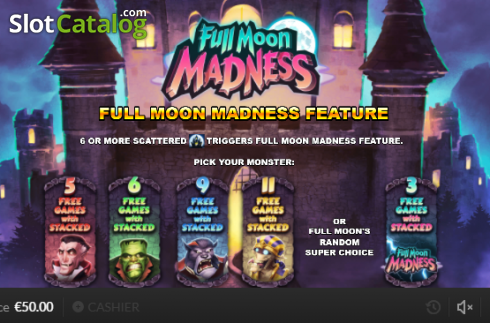 Οθόνη6. Full Moon Madness Κουλοχέρης