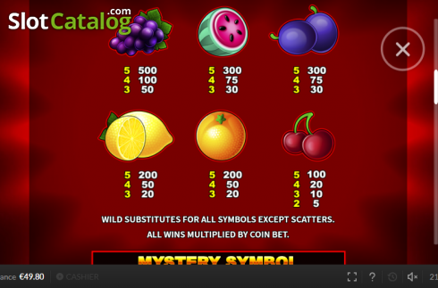 Οθόνη7. Wicked 777 Κουλοχέρης