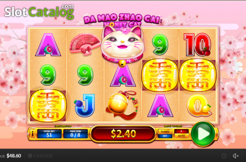 Οθόνη4. Da Mao Zhao Cai Money Cat Κουλοχέρης