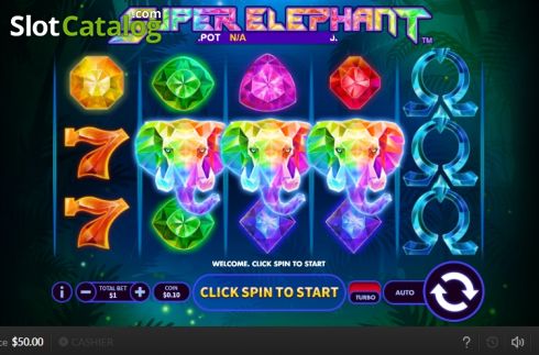 Οθόνη2. Super Elephant Κουλοχέρης 