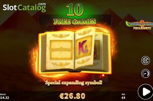 Οθόνη7. Book of Gems Megaways Κουλοχέρης