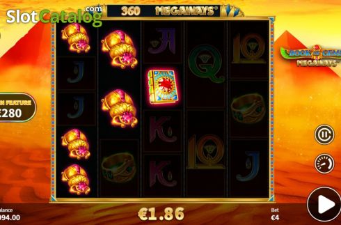 Οθόνη4. Book of Gems Megaways Κουλοχέρης