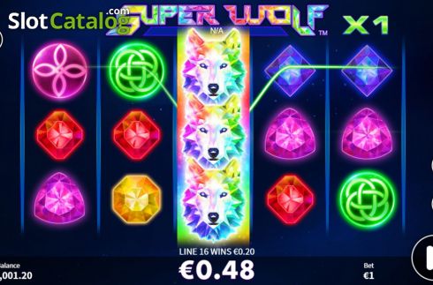 Οθόνη6. Super Wolf Κουλοχέρης