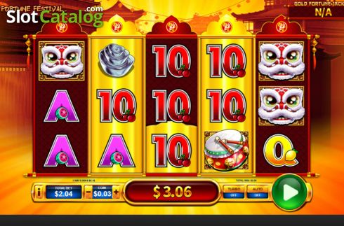 Οθόνη4. Gold Fortune Festival Κουλοχέρης