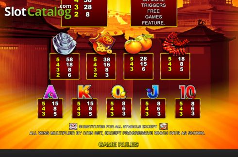 Οθόνη8. Gold Fortune Festival Κουλοχέρης