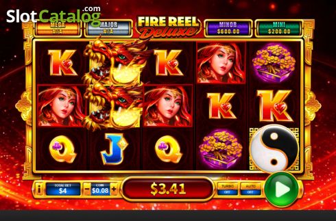 Οθόνη4. Fire Reel Deluxe Κουλοχέρης 