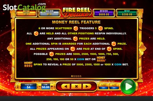 Οθόνη7. Fire Reel Deluxe Κουλοχέρης 