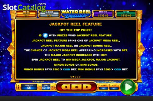 Οθόνη7. Water Reel Deluxe Κουλοχέρης