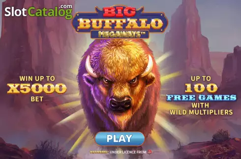 Οθόνη2. Big Buffalo Megaways Κουλοχέρης