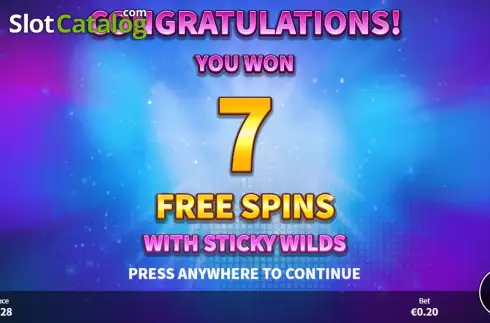 Οθόνη9. Sticky Sevens Megaways Κουλοχέρης