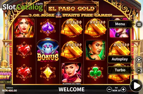 Οθόνη2. El Paso Gold Κουλοχέρης