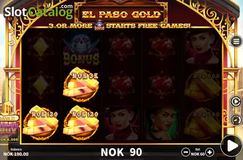 Οθόνη3. El Paso Gold Κουλοχέρης