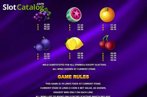 Οθόνη8. Wicked Dice 10 Lines Κουλοχέρης 