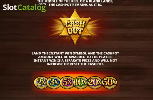 Οθόνη6. Wild Wild Cash Out Κουλοχέρης