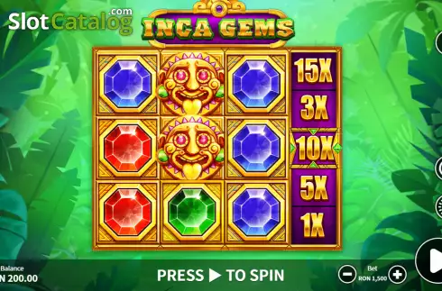 Οθόνη2. Inca Gems Κουλοχέρης