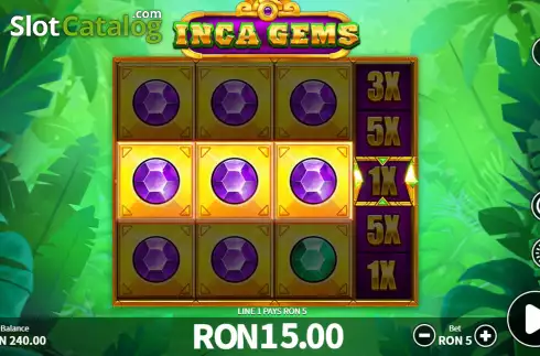 Οθόνη4. Inca Gems Κουλοχέρης
