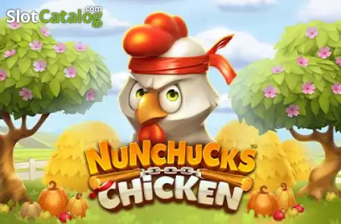 Nunchucks Chicken Λογότυπο Nunchucks Chicken Λογότυπο
