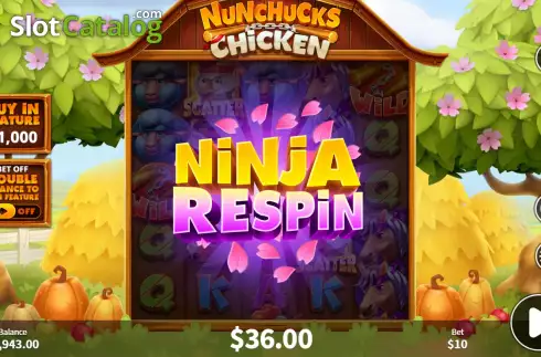 Οθόνη5. Nunchucks Chicken Κουλοχέρης