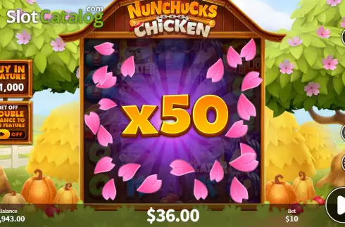 Οθόνη6. Nunchucks Chicken Κουλοχέρης