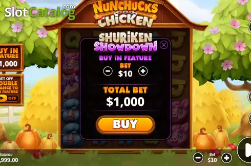 Οθόνη8. Nunchucks Chicken Κουλοχέρης