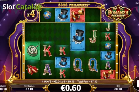 Οθόνη8. Big Top Bonanza Megaways Κουλοχέρης