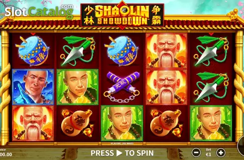 Οθόνη2. Shaolin Showdown Κουλοχέρης
