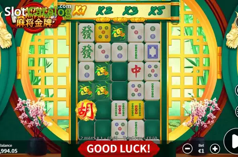 Οθόνη4. Mahjong Jinpai Κουλοχέρης 