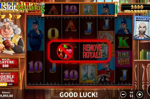 Οθόνη5. Judge and Jury Megaways Κουλοχέρης