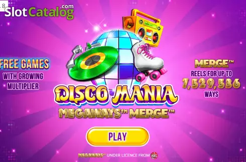 Οθόνη2. Disco Mania Megaways Merge Κουλοχέρης