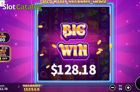 Οθόνη6. Disco Mania Megaways Merge Κουλοχέρης