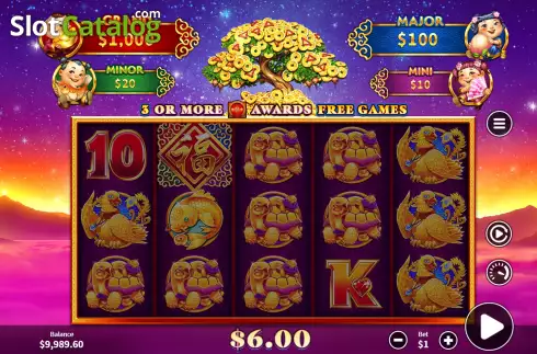 Οθόνη5. Bao Tree Heavenly Gold Κουλοχέρης