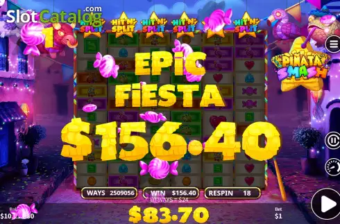 Οθόνη9. Pinata Smash Κουλοχέρης