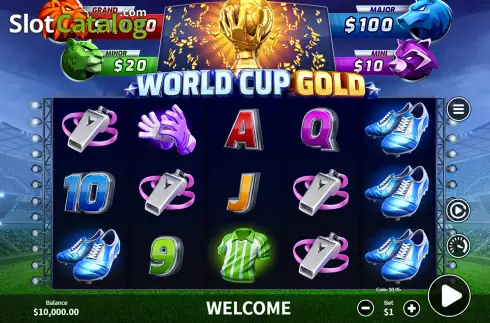 Οθόνη3. World Cup Gold Κουλοχέρης 
