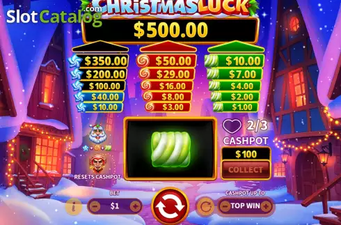 Οθόνη9. Christmas Luck Κουλοχέρης