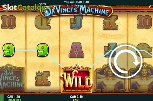 Οθόνη4. Da Vinci's Machine Κουλοχέρης