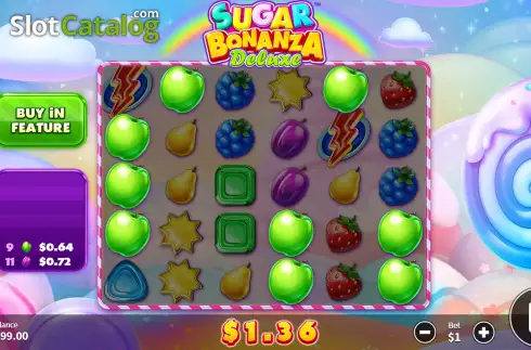 Οθόνη4. Sugar Bonanza Deluxe Κουλοχέρης 