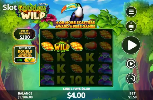 Οθόνη4. Toucan Wild Κουλοχέρης