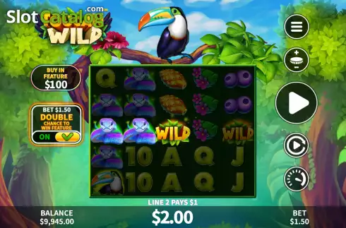 Οθόνη5. Toucan Wild Κουλοχέρης