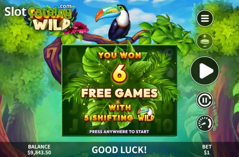 Οθόνη8. Toucan Wild Κουλοχέρης
