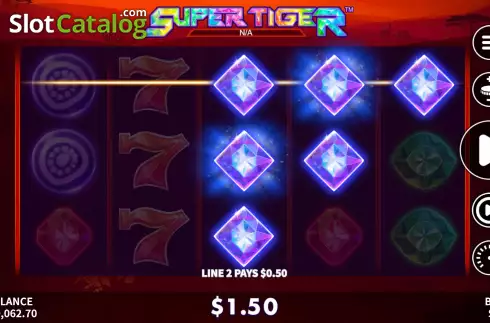 Οθόνη4. Super Tiger Κουλοχέρης