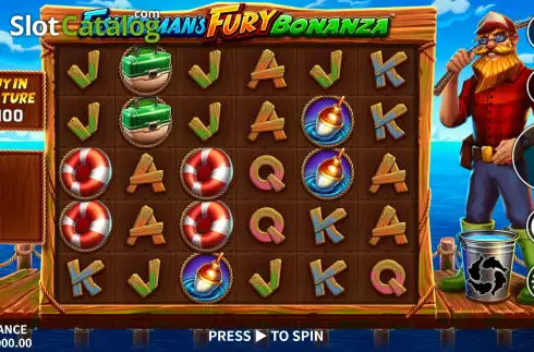 Οθόνη2. Fisherman's Fury Bonanza Κουλοχέρης